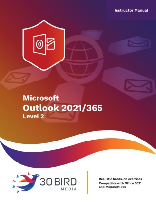 Cover image: Microsoft Outlook 2021/365 Level 2 (Instructor) 1st edition 9781646853946