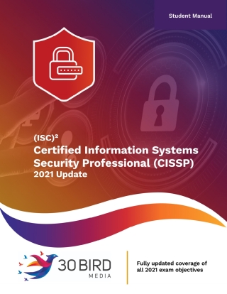 Imagen de portada: Certified Information Security Systems Professional (CISSP) 2021 Update (Student) 1st edition 9781646855636
