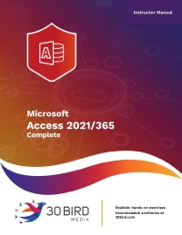 Cover image: Access 2021/365 Complete (Instructor) 1st edition 9781646856084