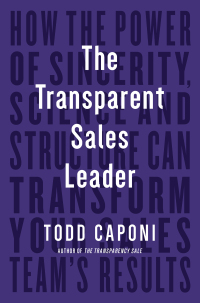 Cover image: The Transparent Sales Leader 9781646870646