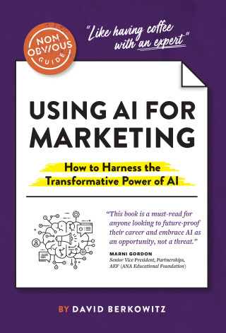 Cover image: The Non-Obvious Guide to Using AI for Marketing 9781646871865