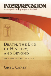 Cover image: Death, the End of History, and Beyond 9780664234027