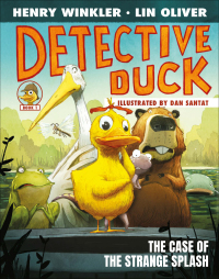 Omslagafbeelding: Detective Duck: The Case of the Strange Splash (Detective Duck #1) 9781419755132