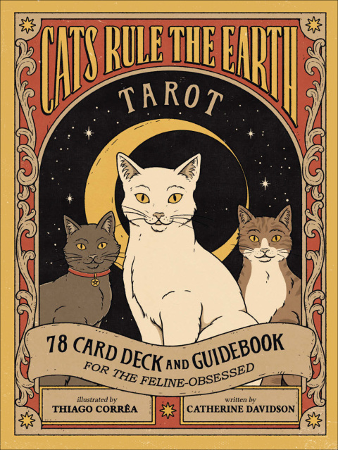 Cats Rule the Earth Tarot: 78 Cards and Guidebook for the Feline-Obsessed - FULL INSTANT DOWNLOAD | PDF DOCX EPUB
