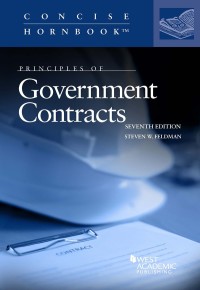 Cover image: Feldman's Principles of Government Contracts 7th edition 9781684679409