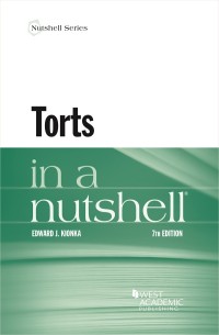Cover image: Kionka's Torts in a Nutshell 7th edition 9781684673261