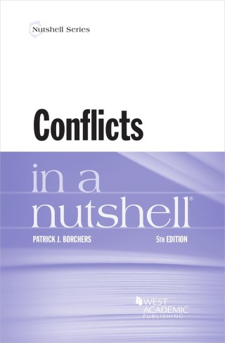 Cover image: Borchers's Conflicts in a Nutshell 5th edition 9781647085803