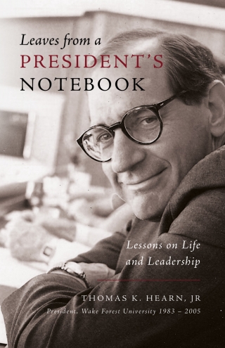 Titelbild: Leaves from a President's Notebook: Lessons on Life and Leadership 9781647610753