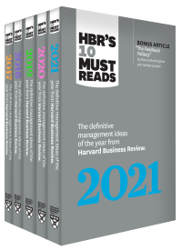 Cover image: 5 Years of Must Reads from HBR: 2021 Edition (5 Books) 9781647820206