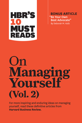 Imagen de portada: HBR's 10 Must Reads on Managing Yourself 2-Volume Collection 9781647822514