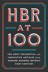 Cover image: HBR at 100 9781647823412