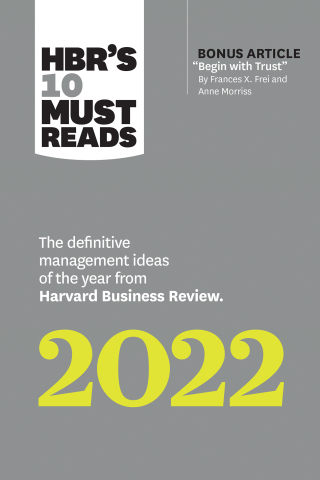 Cover image: 5 Years of Must Reads from HBR: 2022 Edition (5 Books) 9781647824396