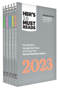 Cover image: 5 Years of Must Reads from HBR: 2023 Edition (5 Books) 9781647826178