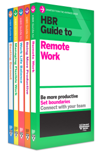 Cover image: Work from Anywhere: The HBR Guides Collection (5 Books) 9781647826192