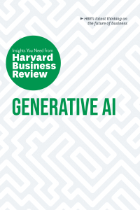 Imagen de portada: Generative AI: The Insights You Need from Harvard Business Review 1st edition 9781647826390