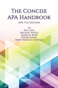 Imagen de portada: The Concise APA Handbook: APA 7th edition 9781648021831