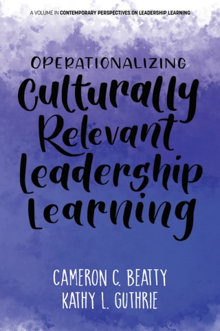 Omslagafbeelding: Operationalizing Culturally Relevant Leadership Learning 9781648026584