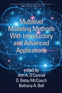 صورة الغلاف: Multilevel Modeling Methods with Introductory and Advanced Applications 9781648028717