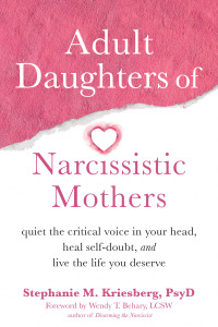 Cover image: Adult Daughters of Narcissistic Mothers 9781648480096
