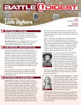 Cover image: Battle Digest: Little Bighorn 9781648265778