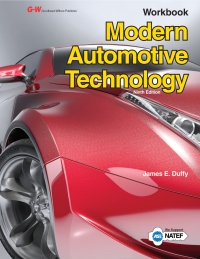 Cover image: Modern Automotive Technology Workbook 9th edition 9781631263767