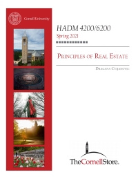 Cover image: Principles of Real Estate  - HADM 4200/6200 1st edition 9781649504319