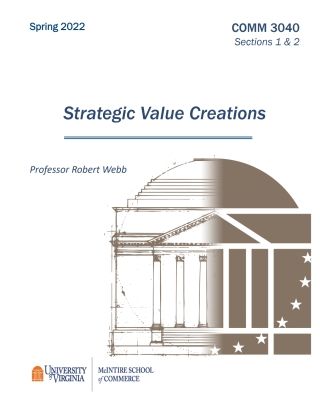 Cover image: Strategic Value Creation 1st edition 9781649508003