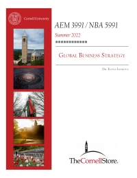 Cover image: Special Topics in AEM: Global Business Strategy 1st edition 9781649508683