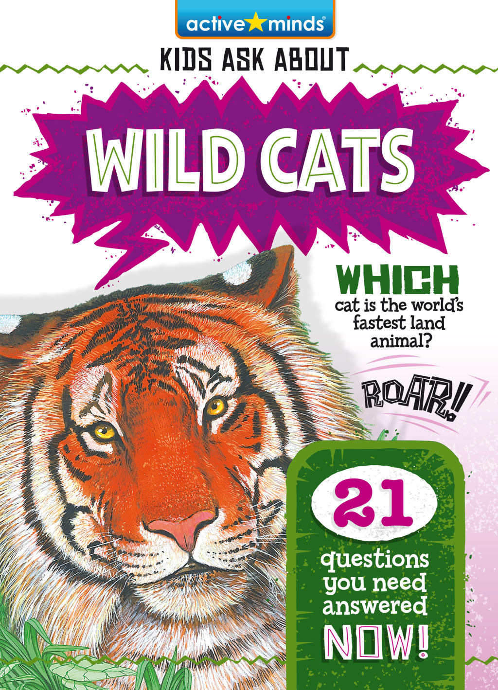 Active Minds Kids Ask About Wild Cats 1st Edition