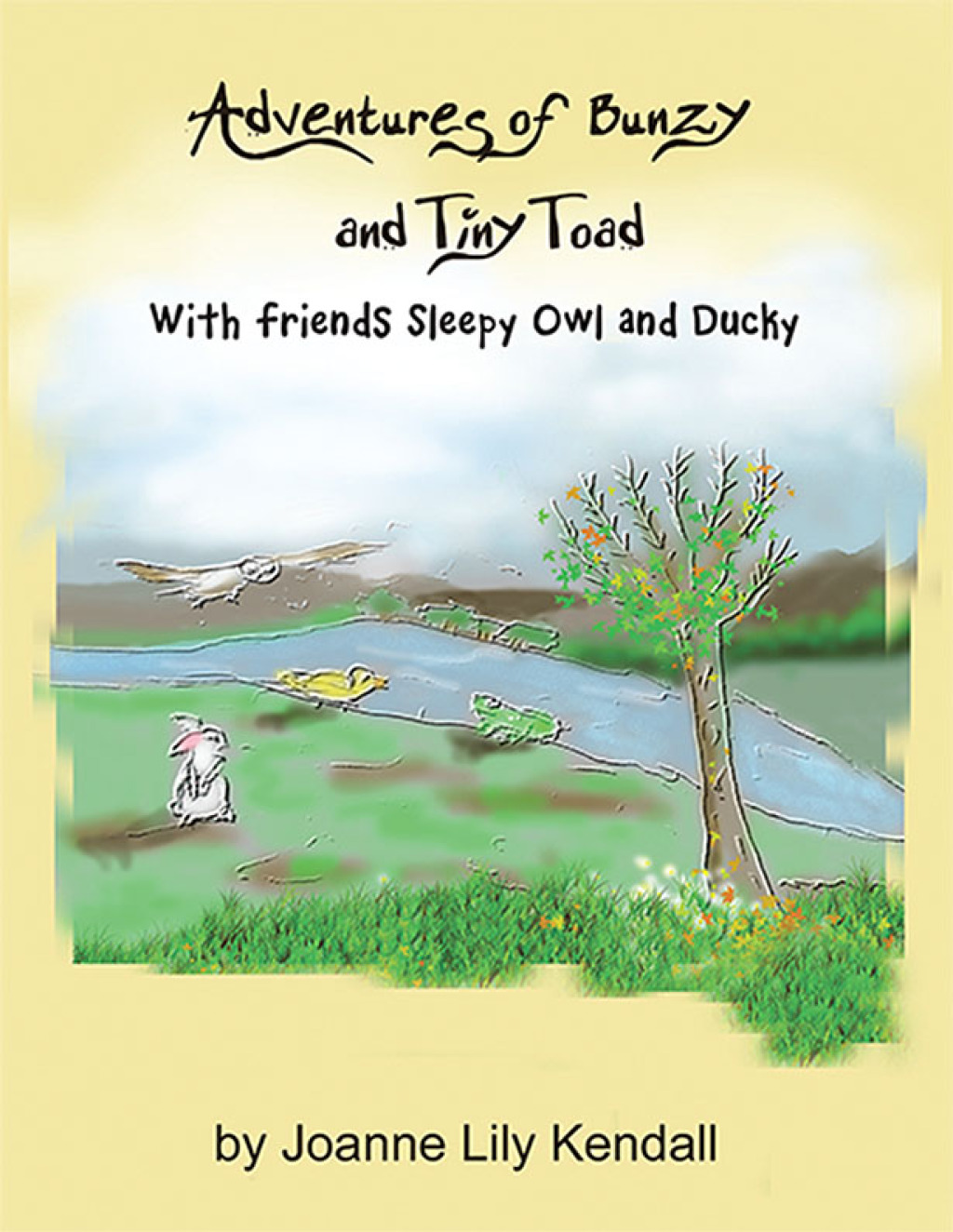 Adventures of Bunzy and Tiny Toad With Friends Sleepy Owl and Ducky