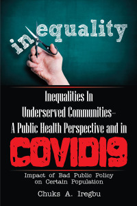 Titelbild: Inequalities in Underserved Communities- a Public Health Perspective and in Covid19 9781664173392