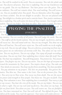 表紙画像: Praying the Psalter (FOR MEN) 9781664284692