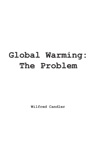 Cover image: Global Warming: the Problem 9781665534147