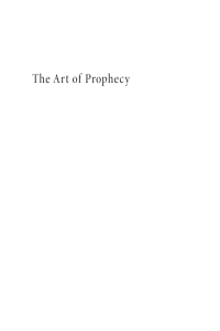 Cover image: The Art of Prophecy 9781666702019