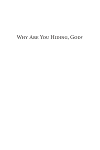 Cover image: Why Are You Hiding, God? 9781666707755