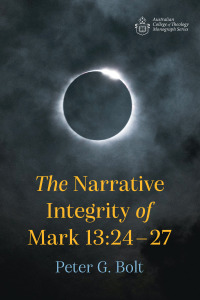 Titelbild: The Narrative Integrity of Mark 13:24–27 9781666730791