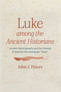 Imagen de portada: Luke among the Ancient Historians 9781666731880