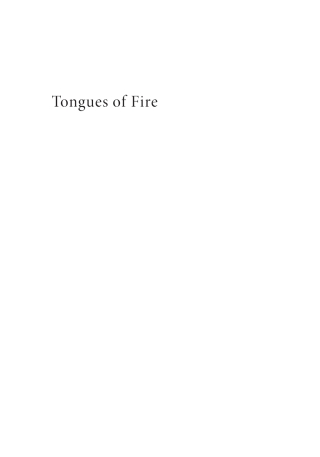 表紙画像: Tongues of Fire 9781666730227