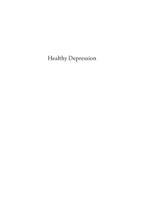 表紙画像: Healthy Depression 9781666730494