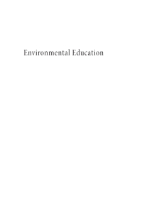 Cover image: Environmental Education 9781666731903