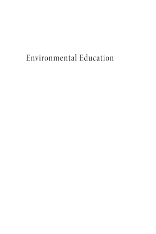 Imagen de portada: Environmental Education 9781666731903