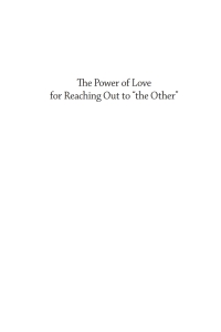 Omslagafbeelding: The Power of Love for Reaching Out to “the Other” 9781666734126