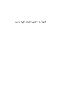 Imagen de portada: New Life in the Risen Christ 9781666735970