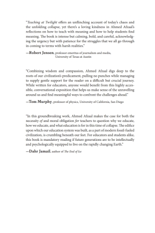 Cover image: Teaching at Twilight 9781666735994