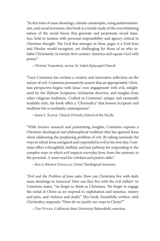 Cover image: Evil and the Problem of Jesus 9781666736083