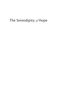 صورة الغلاف: The Serendipity of Hope 9781666737066