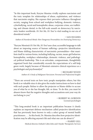 Cover image: It’s Not Me, It’s You! 9781666738551