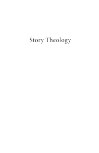 Imagen de portada: Story Theology 9781666738926