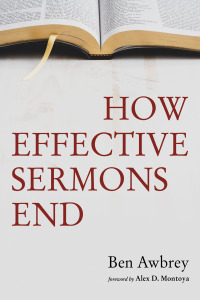 Cover image: How Effective Sermons End 9781666740189