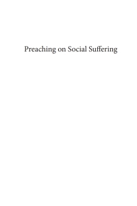 صورة الغلاف: Preaching on Social Suffering 9781666743135